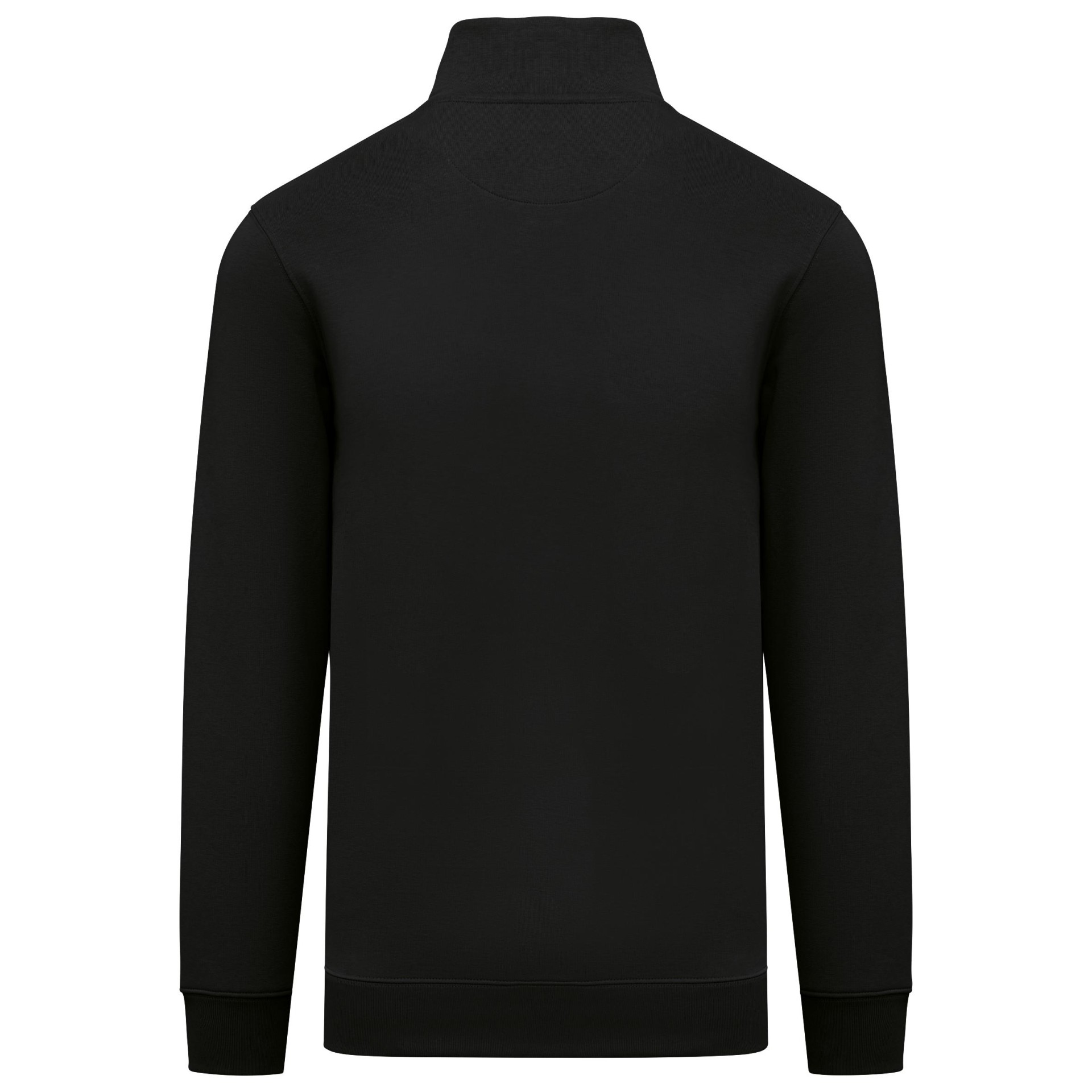 Sweatshirt eco-responsável gola subida 1/2 fecho de homem