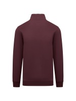 Sweatshirt eco-responsável gola subida 1/2 fecho de homem