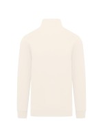 Sweatshirt eco-responsável gola subida 1/2 fecho de homem
