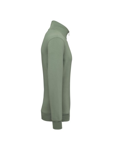 Sweatshirt eco-responsável gola subida 1/2 fecho de homem Sweatshirt eco-responsável gola subida 1/2 fecho de homem