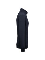 Sweatshirt eco-responsável gola subida 1/2 fecho de homem