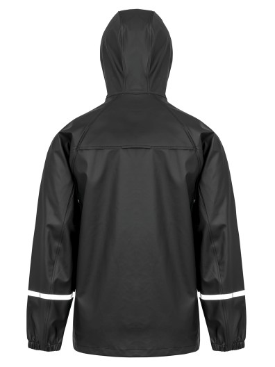 Casaco impermevel Prism PU com faixas refletoras