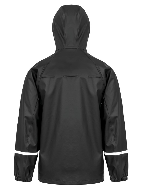 Casaco impermevel Prism PU com faixas refletoras