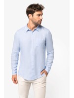 Camisa em linho de homem