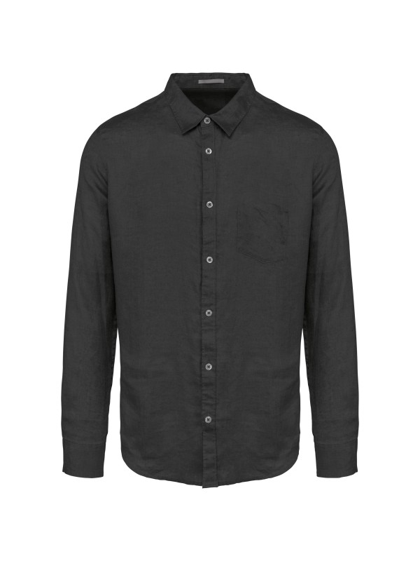 Camisa em linho de homem