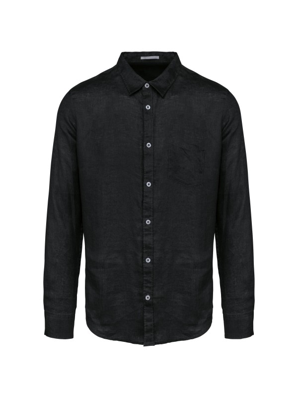 Camisa em linho de homem
