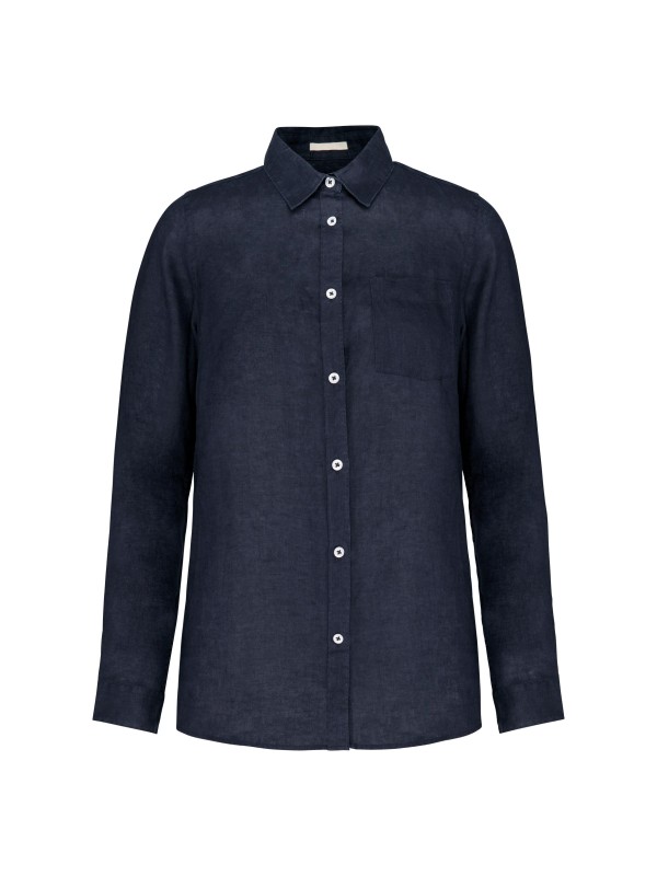 Camisa em linho de homem