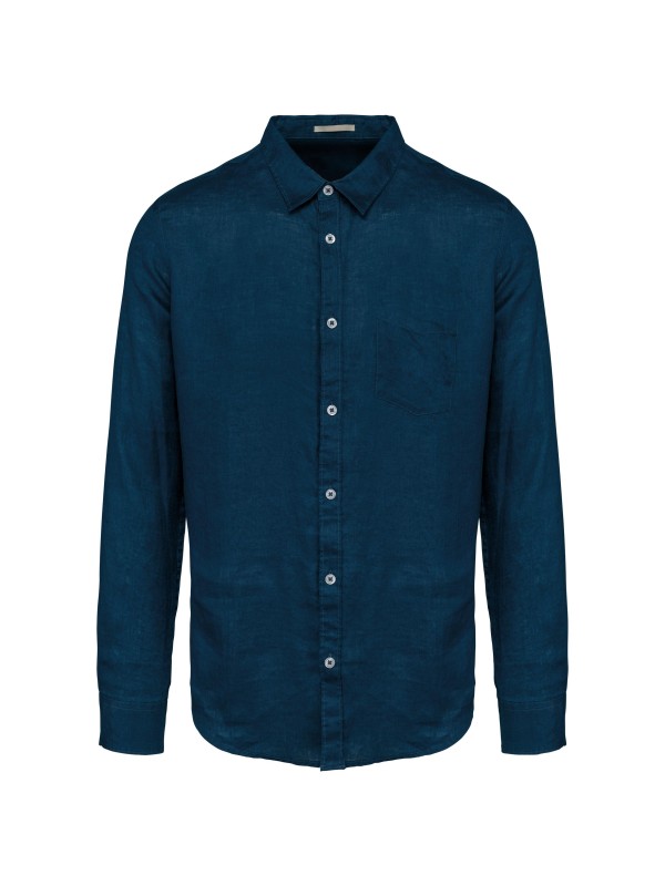 Camisa em linho de homem