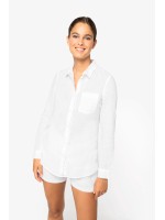 Camisa em linho de senhora