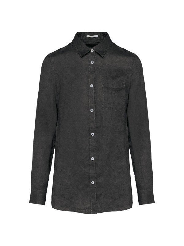 Camisa em linho de senhora