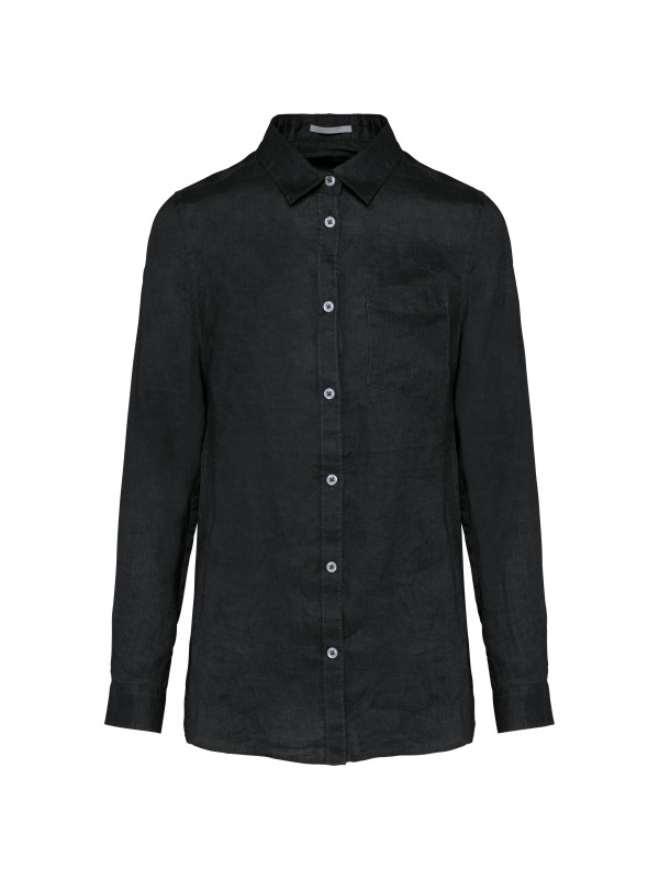 Camisa em linho de senhora