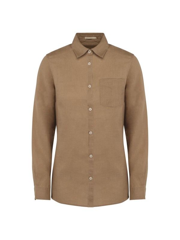 Camisa em linho de senhora