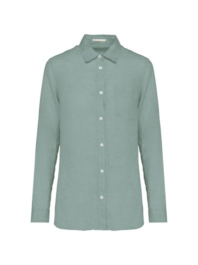 Camisa em linho de senhora