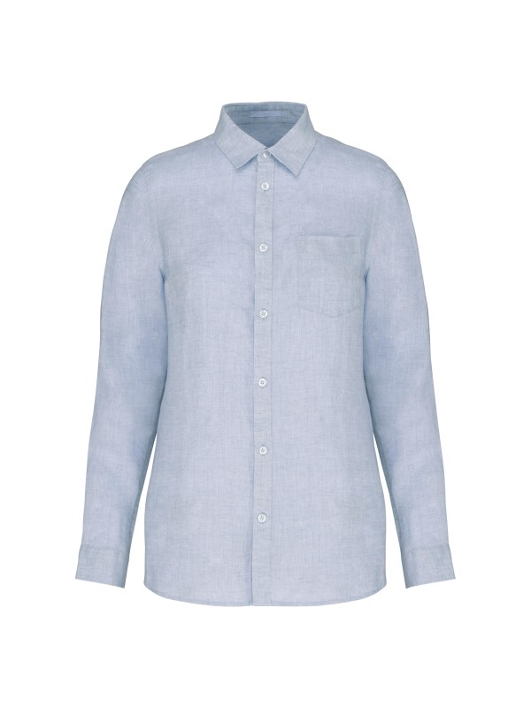 Camisa em linho de senhora