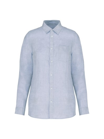 Camisa em linho de senhora