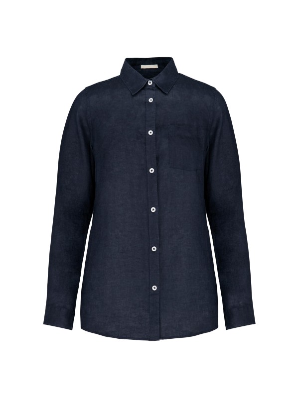 Camisa em linho de senhora