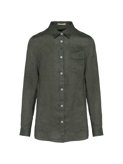 Camisa em linho de senhora