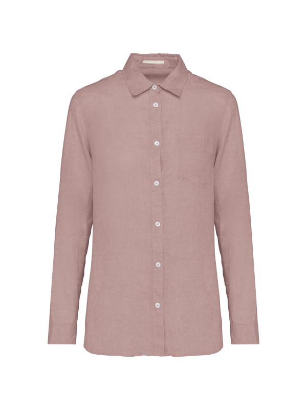 Camisa em linho de senhora