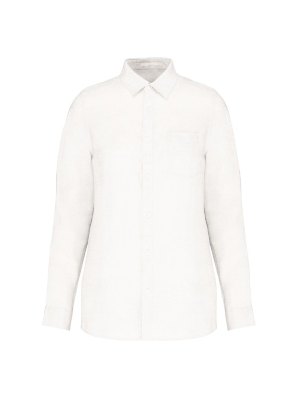 Camisa em linho de senhora