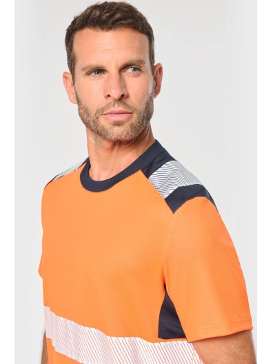 T-shirt de seguran�a em material reciclado manga curta unissexo