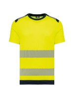 T-shirt de segurança em material reciclado manga curta unissexo