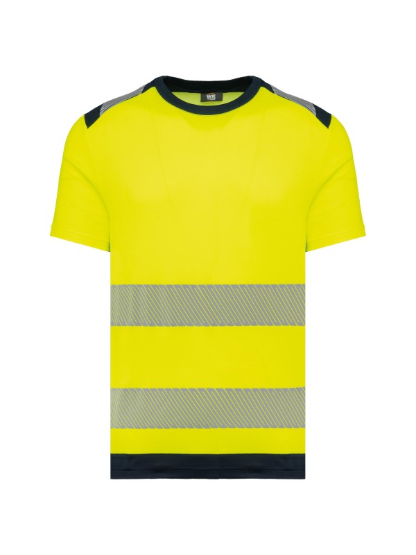 T-shirt de segurança em material reciclado manga curta unissexo