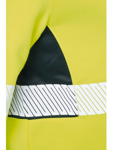 Sweatshirt de seguran�a em material reciclado decote redondo unissexo