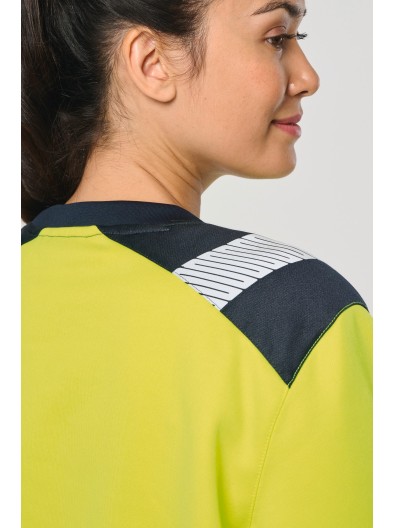 Sweatshirt de seguran�a em material reciclado decote redondo unissexo