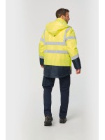 Parka de seguran�a em material reciclado 4 em 1 unissexo