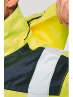 Parka de seguran�a em material reciclado 4 em 1 unissexo