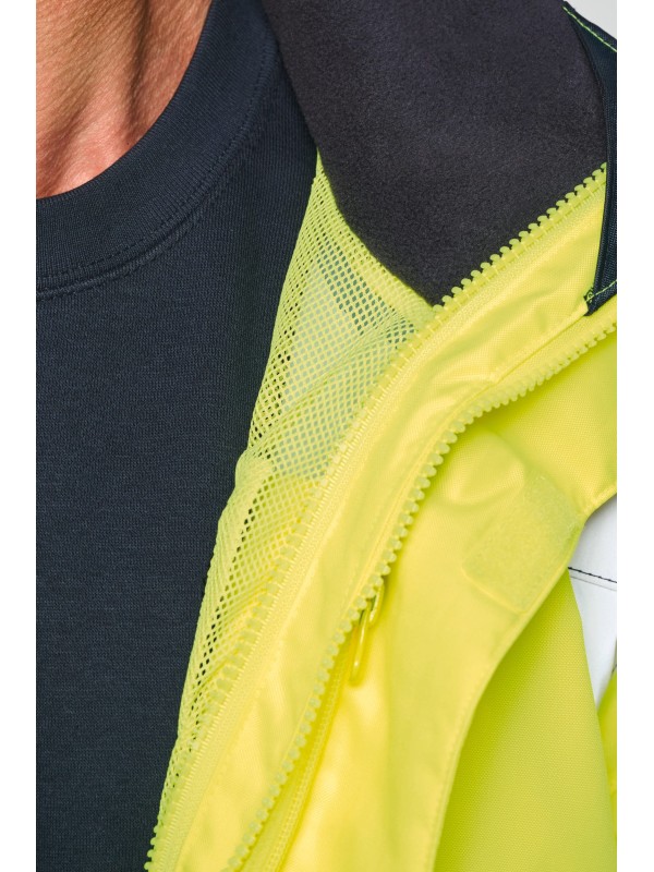 Parka de seguran�a em material reciclado 4 em 1 unissexo