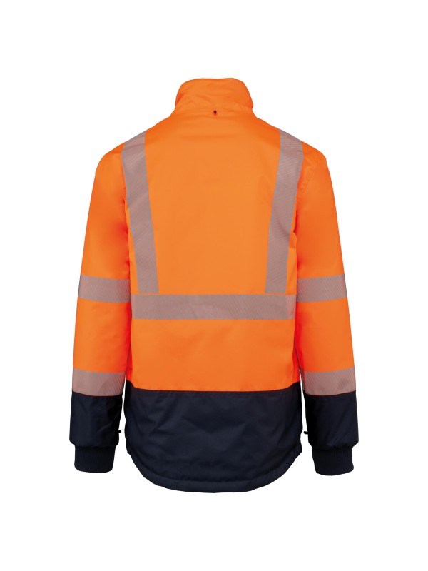 Parka de seguran�a em material reciclado 4 em 1 unissexo