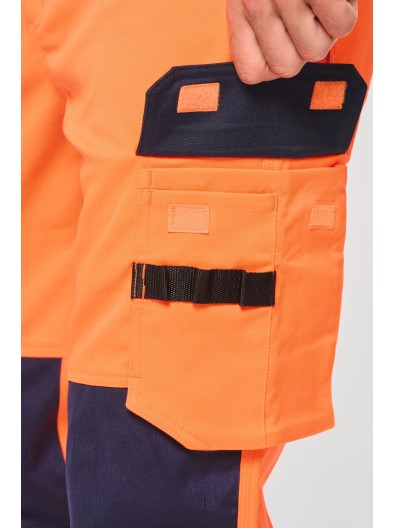 Cal�as de seguran�a em material reciclado multibolsos unissexo