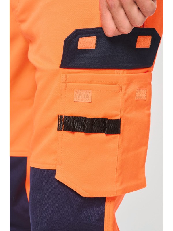 Cal�as de seguran�a em material reciclado multibolsos unissexo