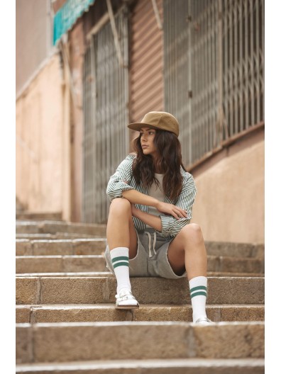 Bon de campista para exterior em polar reciclado