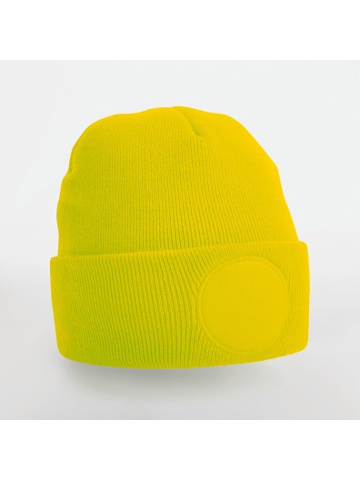 Gorro com patch redondo