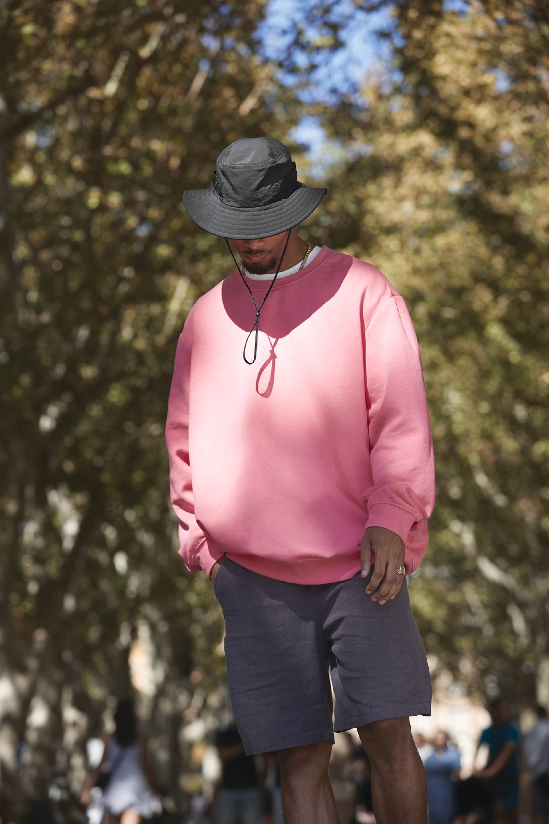 Chapéu de aventura ao ar livre