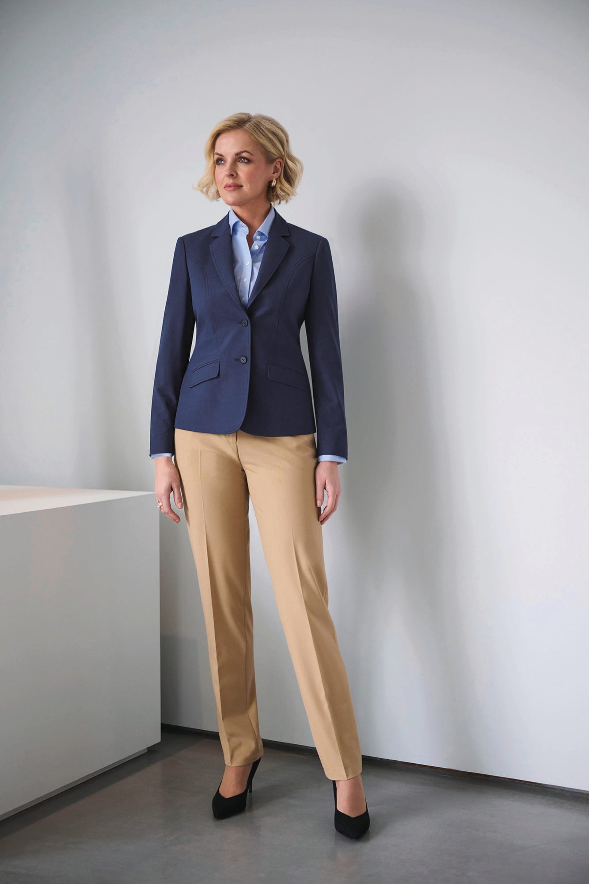 Calça de senhora corte slim - BT2392