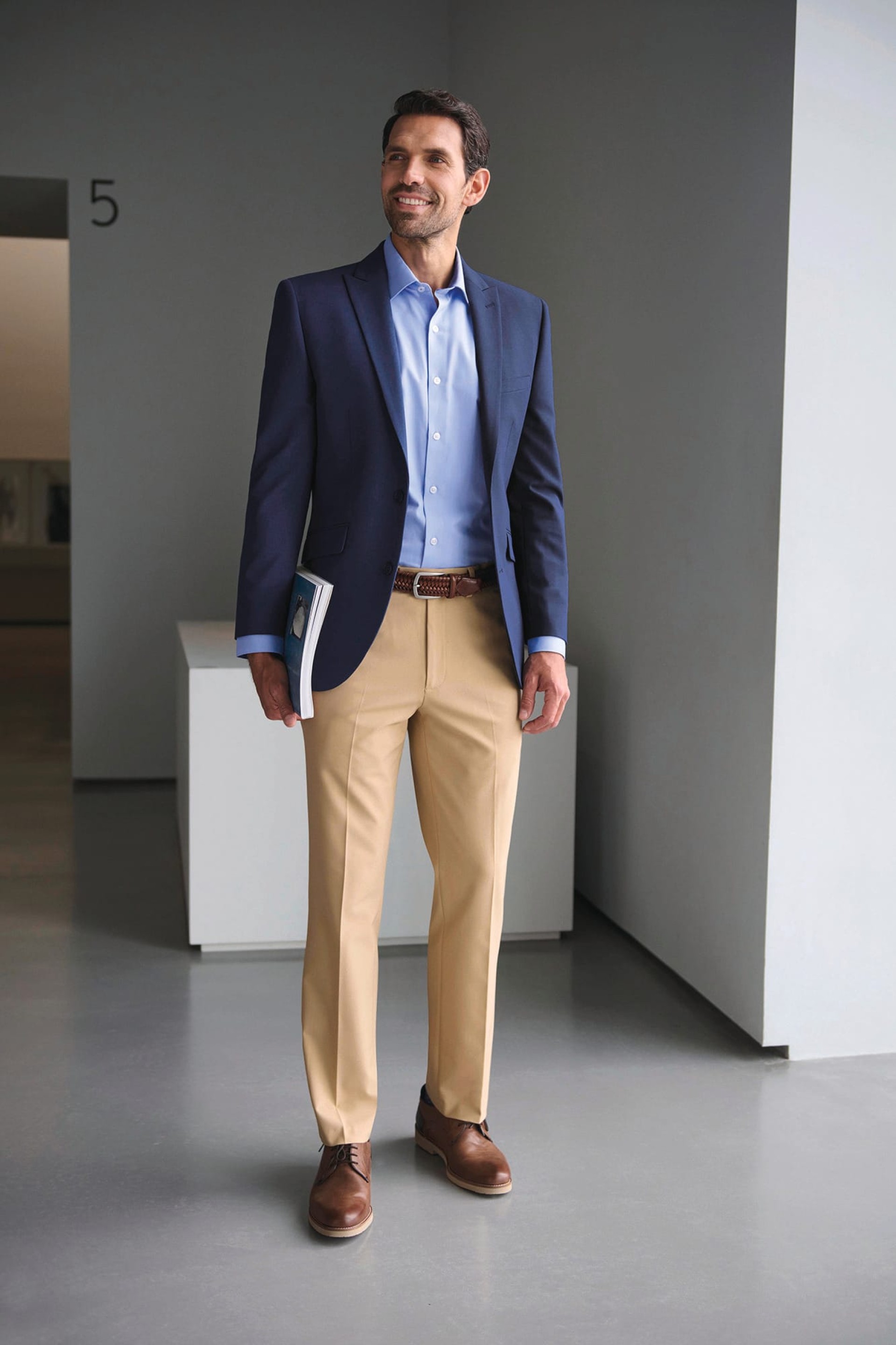 Calça de homem com corte cintado - BT8025