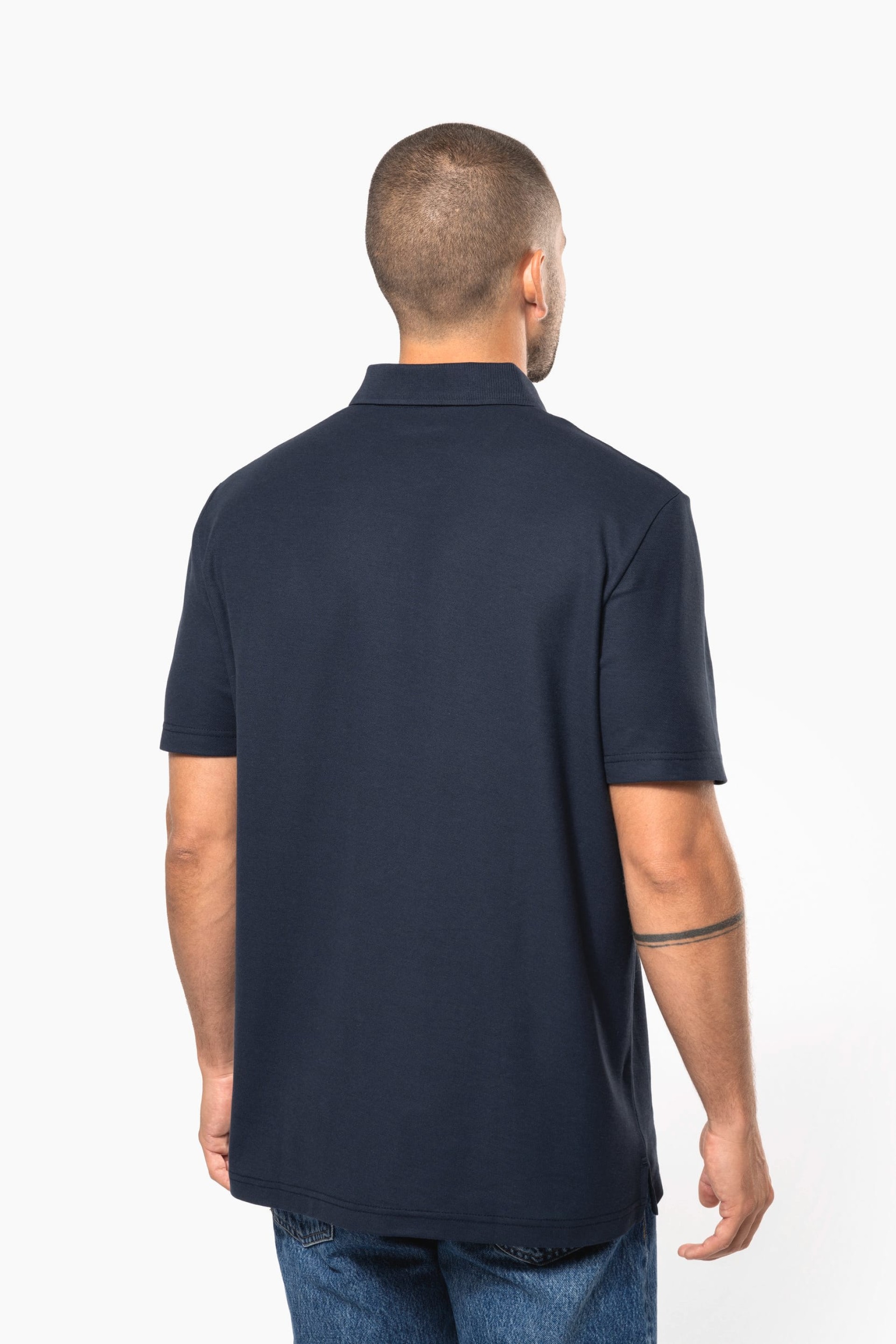 Polo piqué unissexo