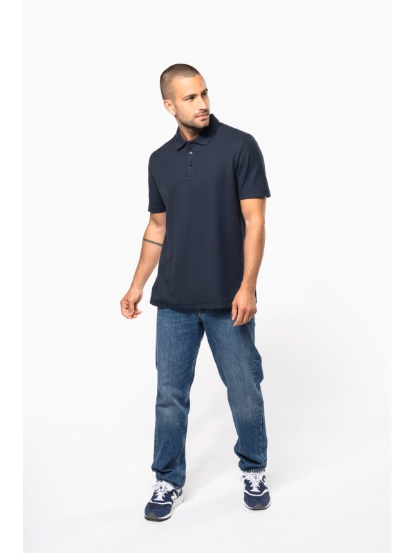 Polo piqu unissexo