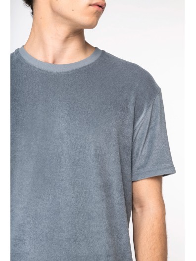 T-shirt eco-responsvel em malha turca de homem