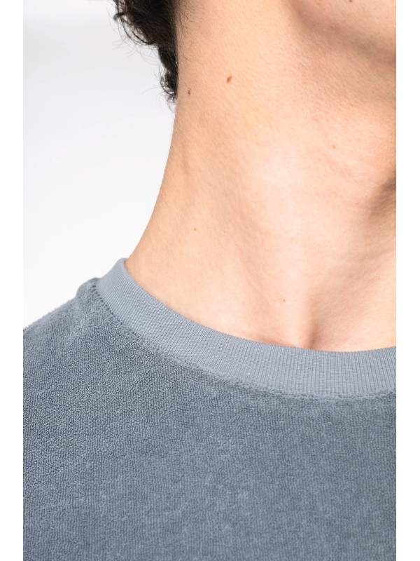 T-shirt eco-responsvel em malha turca de homem