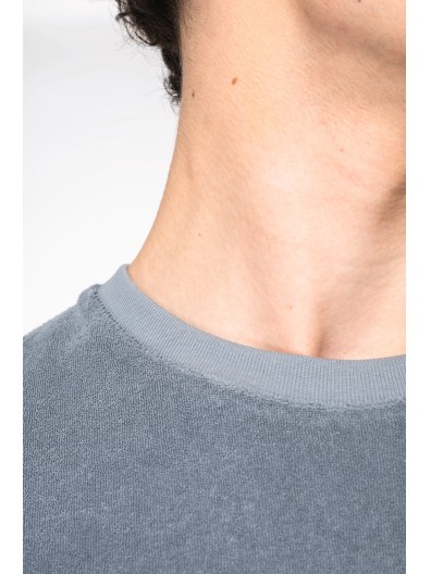 T-shirt eco-responsvel em malha turca de homem