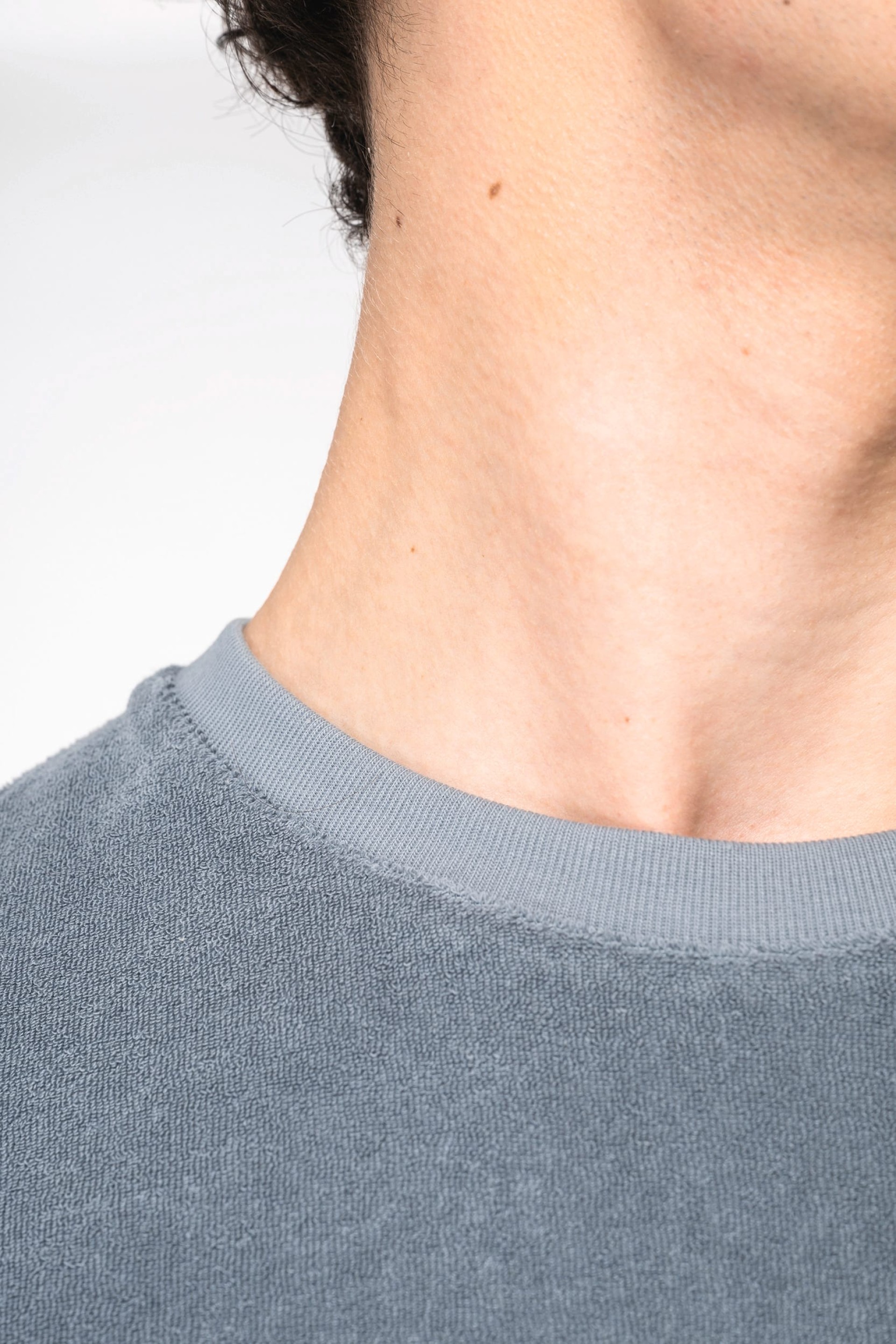 T-shirt eco-responsável em malha turca de homem