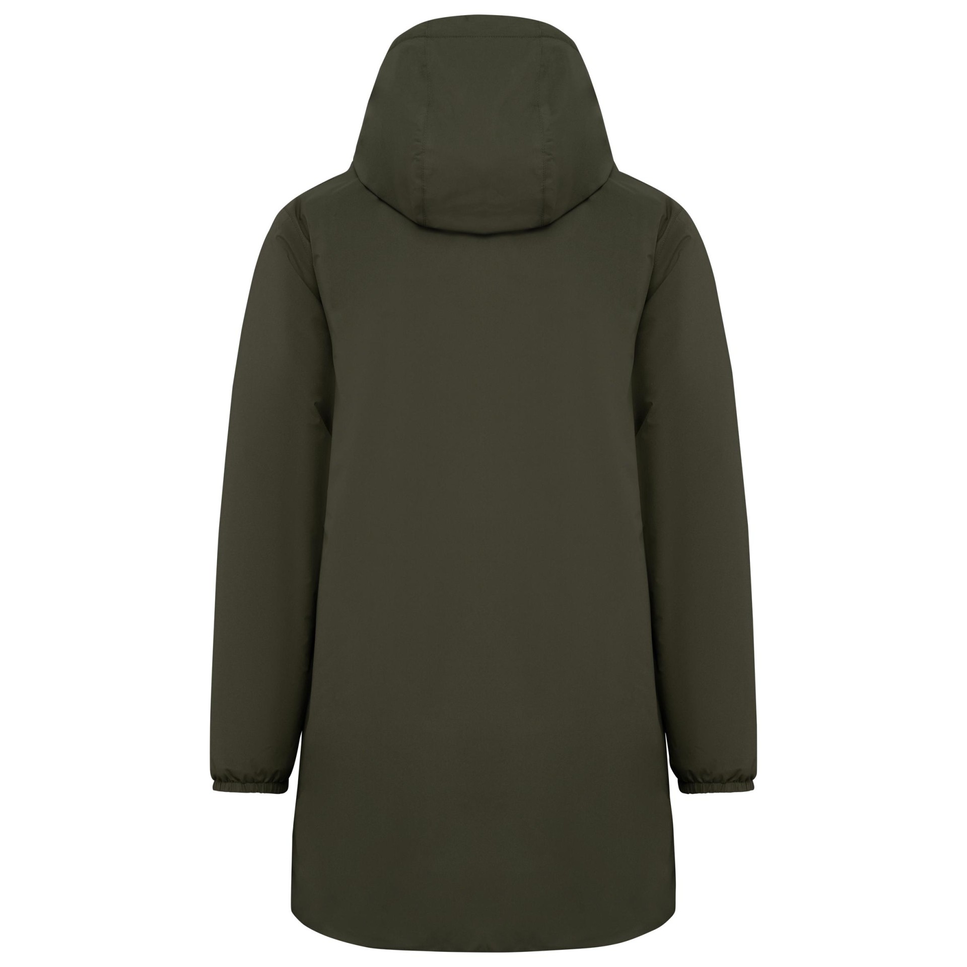 Casaco eco-responsável impermeável com forro em sherpa unissexo