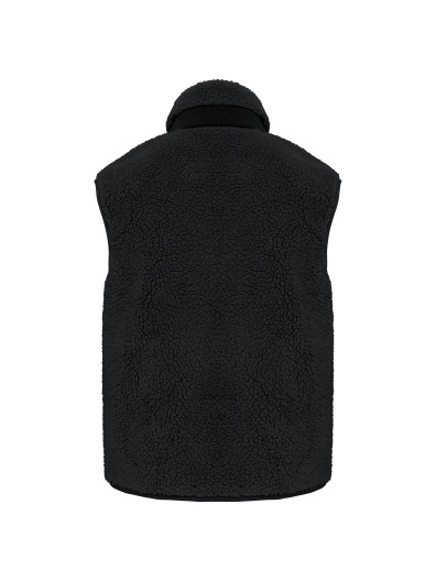 Colete eco-responsvel em sherpa unissexo