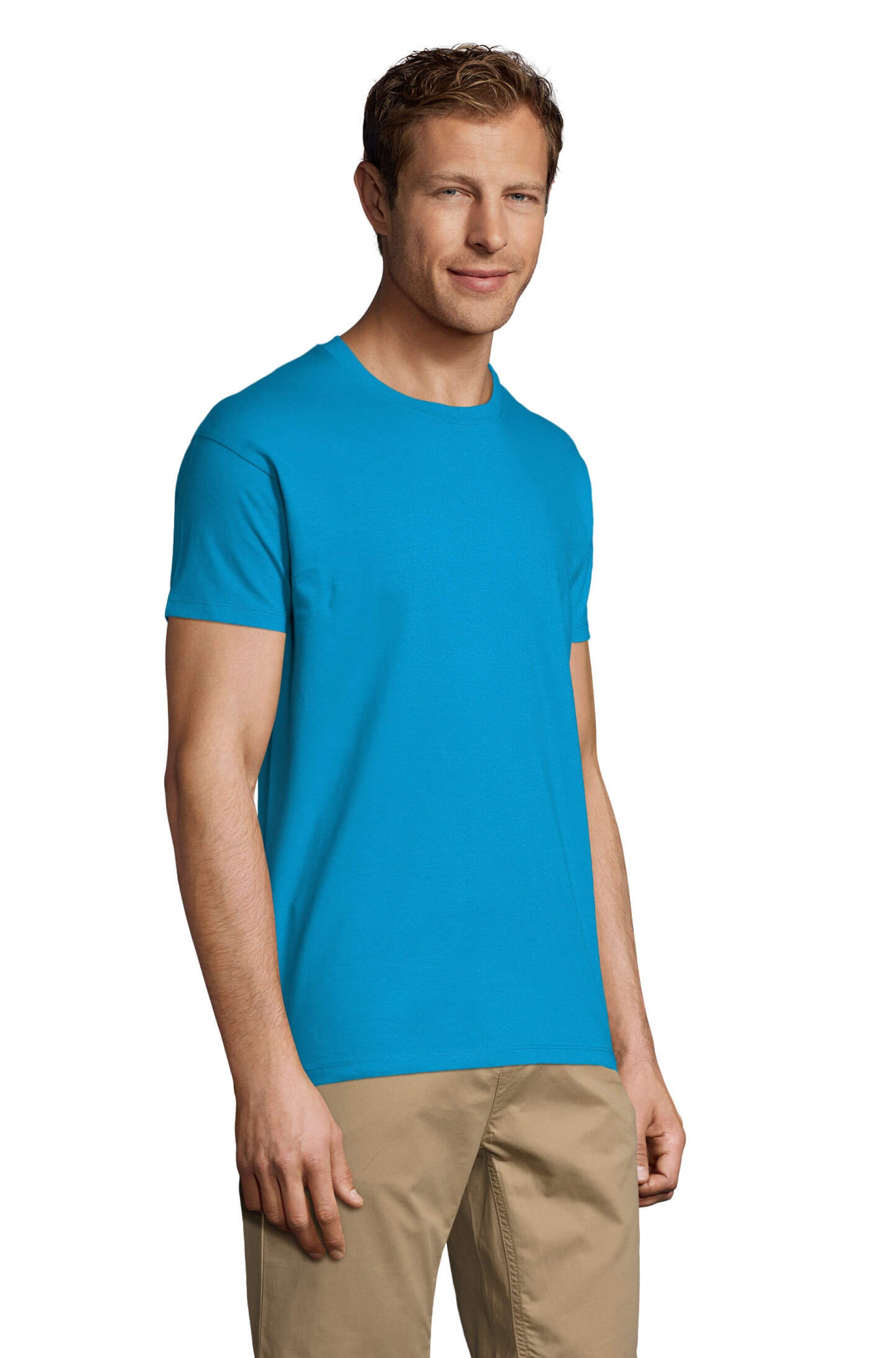 T-Shirt de Gola Redonda Homem - IMPERIAL