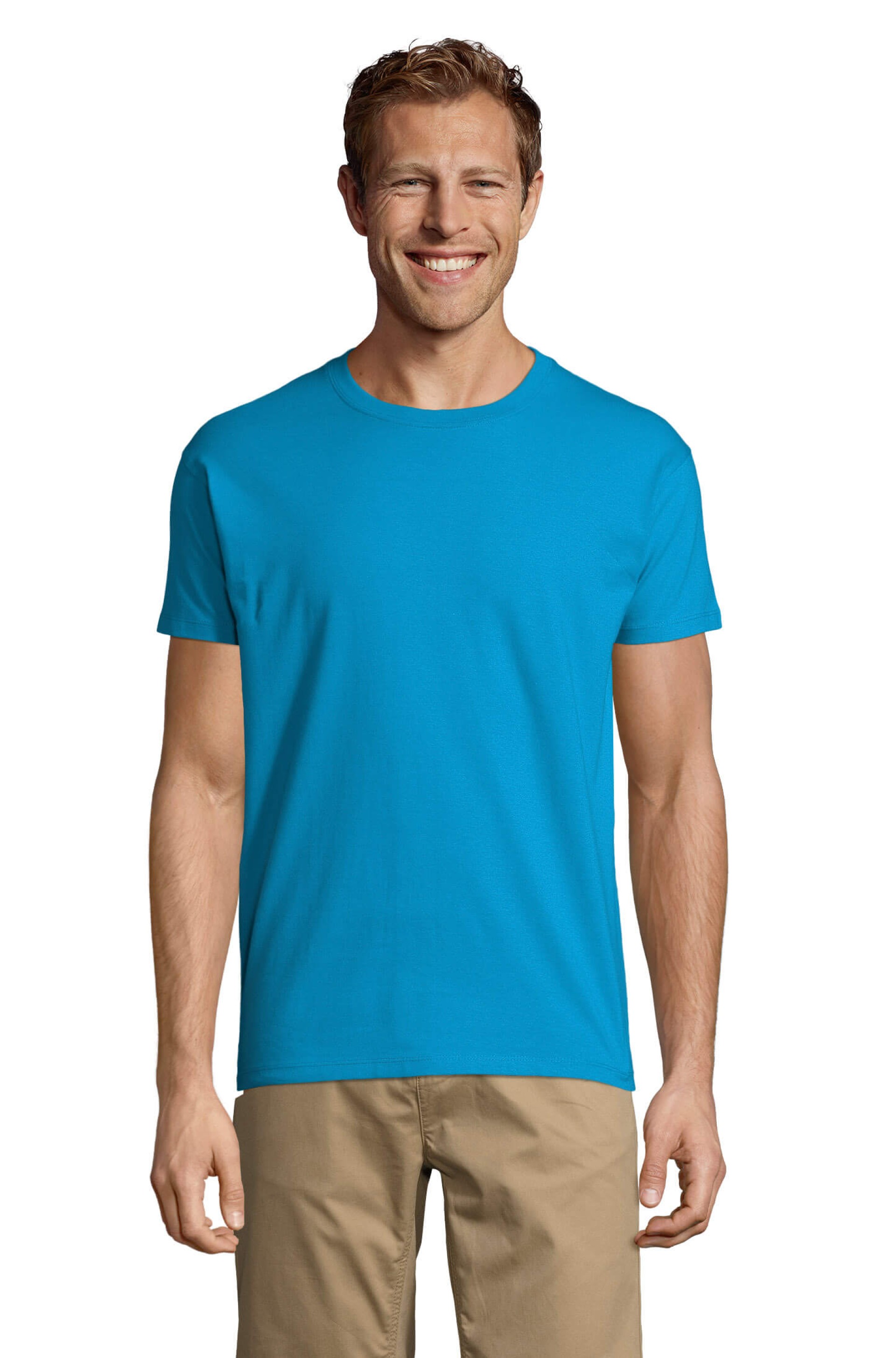 T-Shirt de Gola Redonda Homem - IMPERIAL