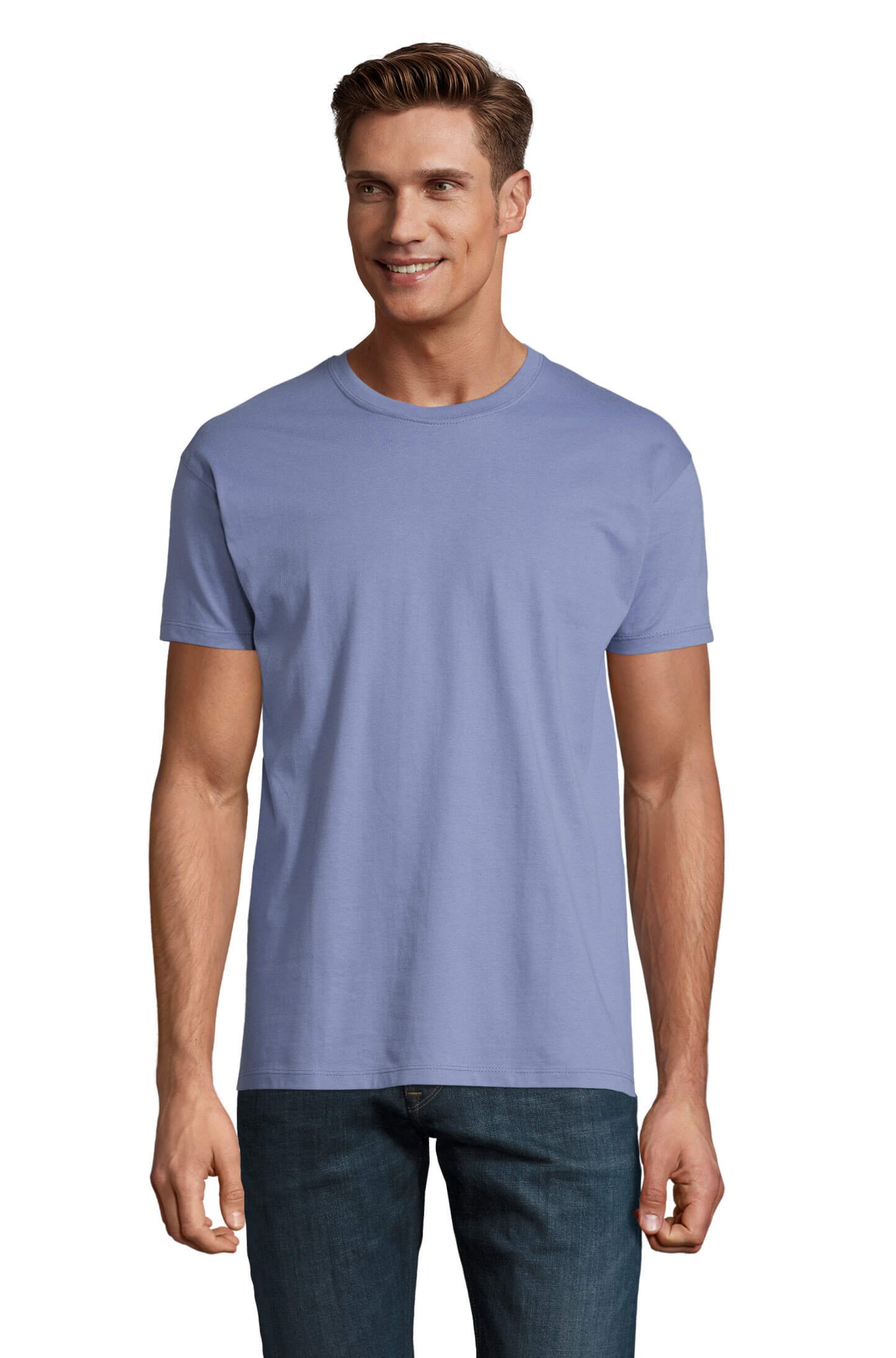 T-Shirt de Gola Redonda Homem - IMPERIAL